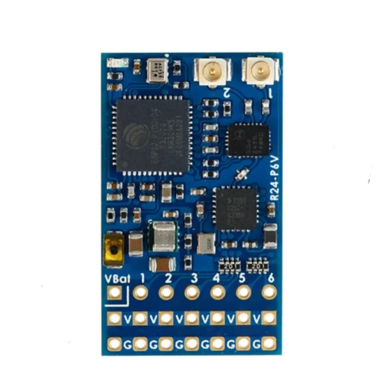 Wholesale MATEK Mateksys ExpressLRS ELRS 2.4GHz ELRS-R24-V 7CH PWM Outputs Vario Suitable for RC Gliders Fixed-Wings Drones